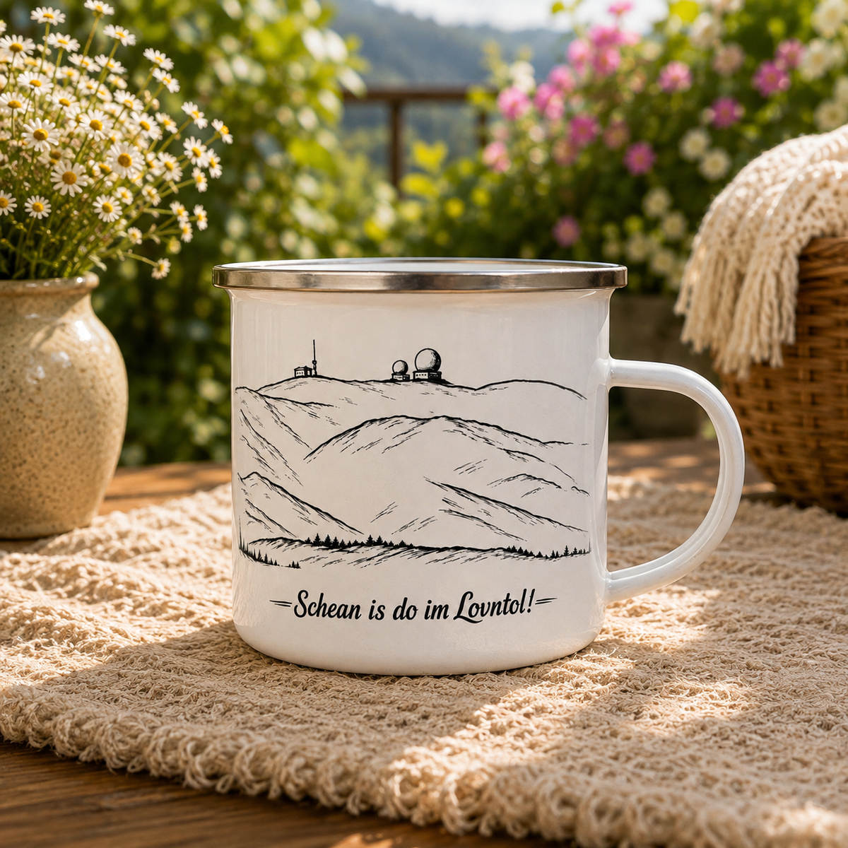 Emaille Tasse - Lovntol