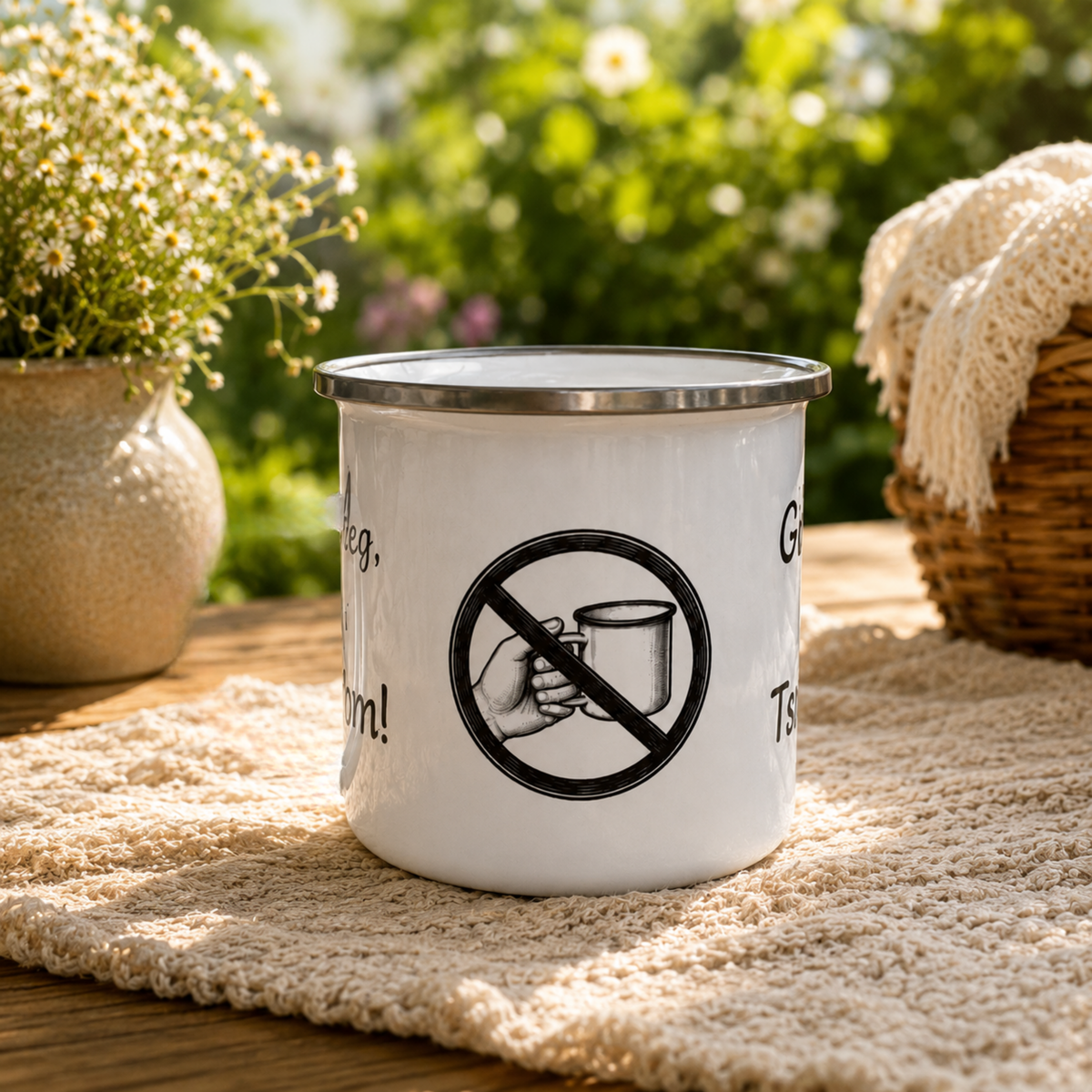 Emaille Tasse - Tschreapn