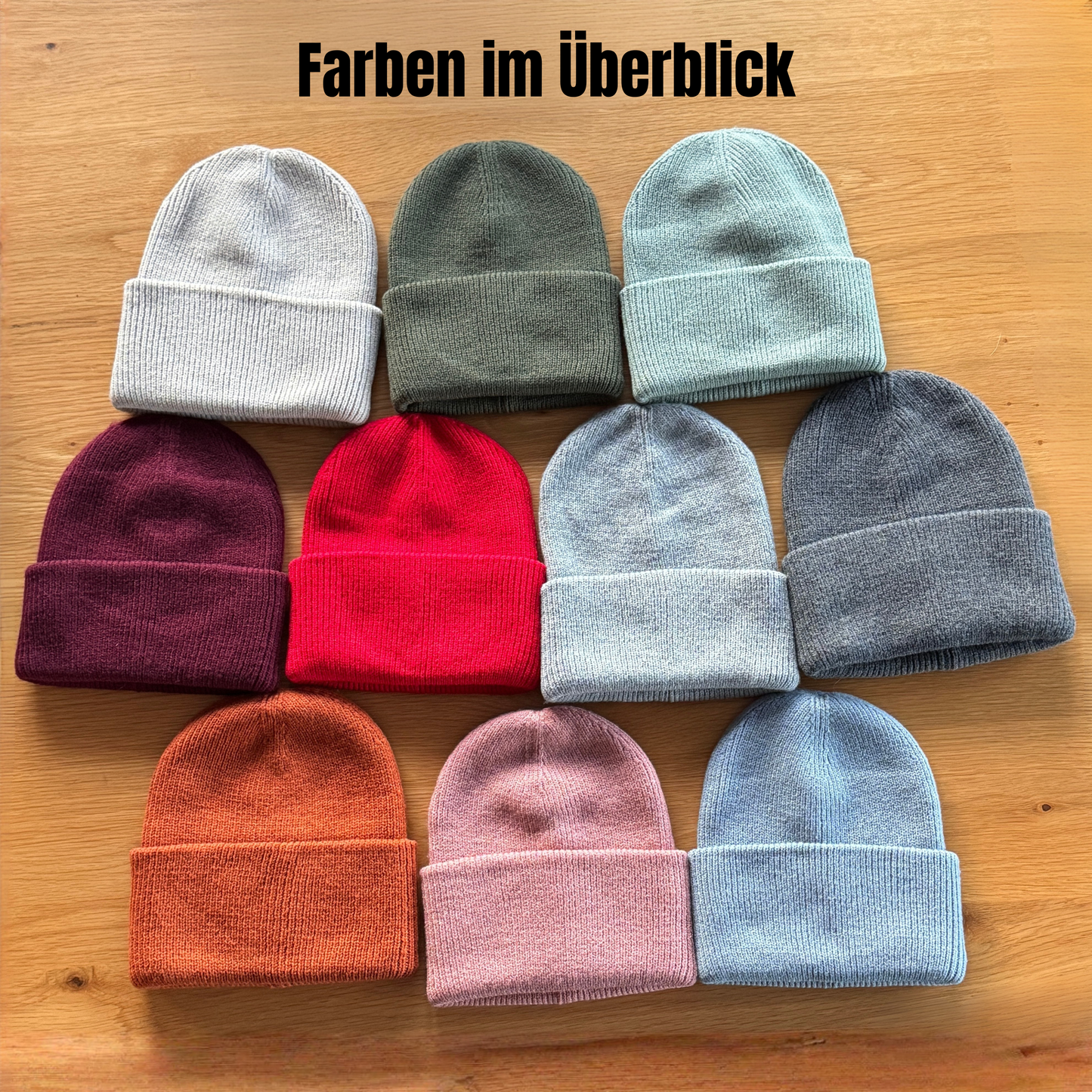 Personalisierte Mütze mit Foto | Individuelle Beanie gestalten