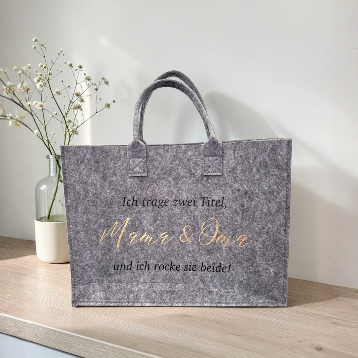 Filztasche Mama & Oma