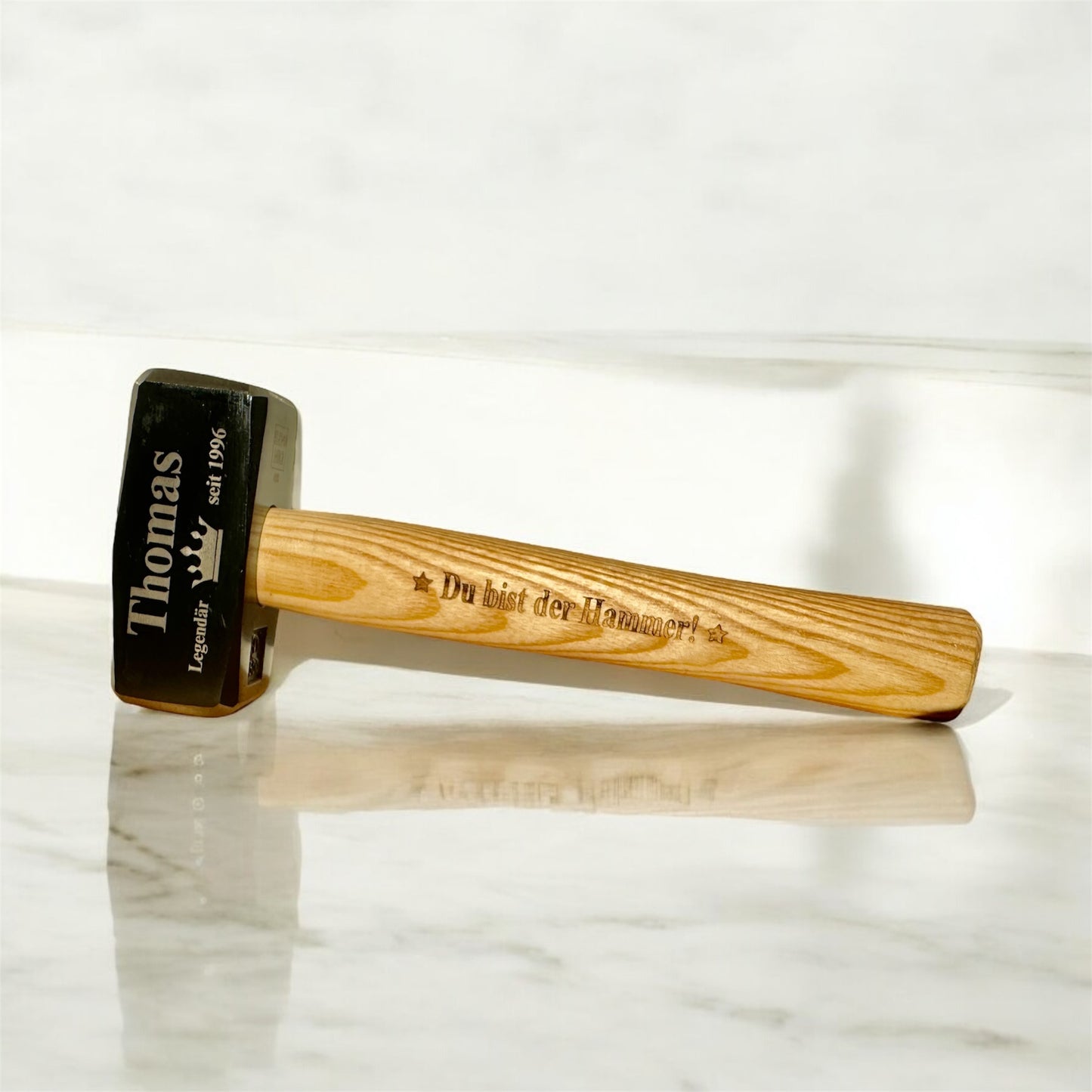 Hammer mit Gravur // Fäustel mit Gravur