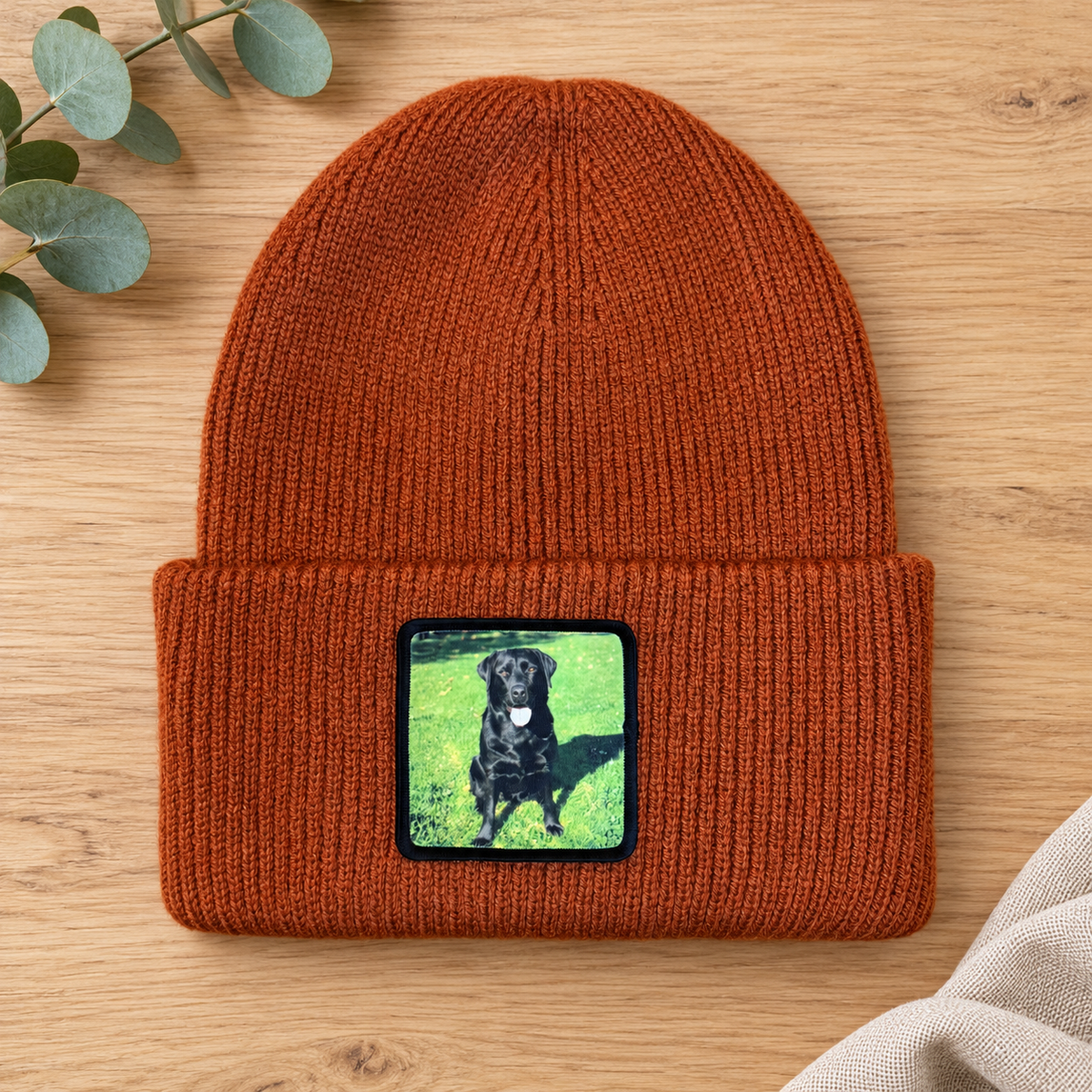 Personalisierte Mütze mit Foto | Individuelle Beanie gestalten