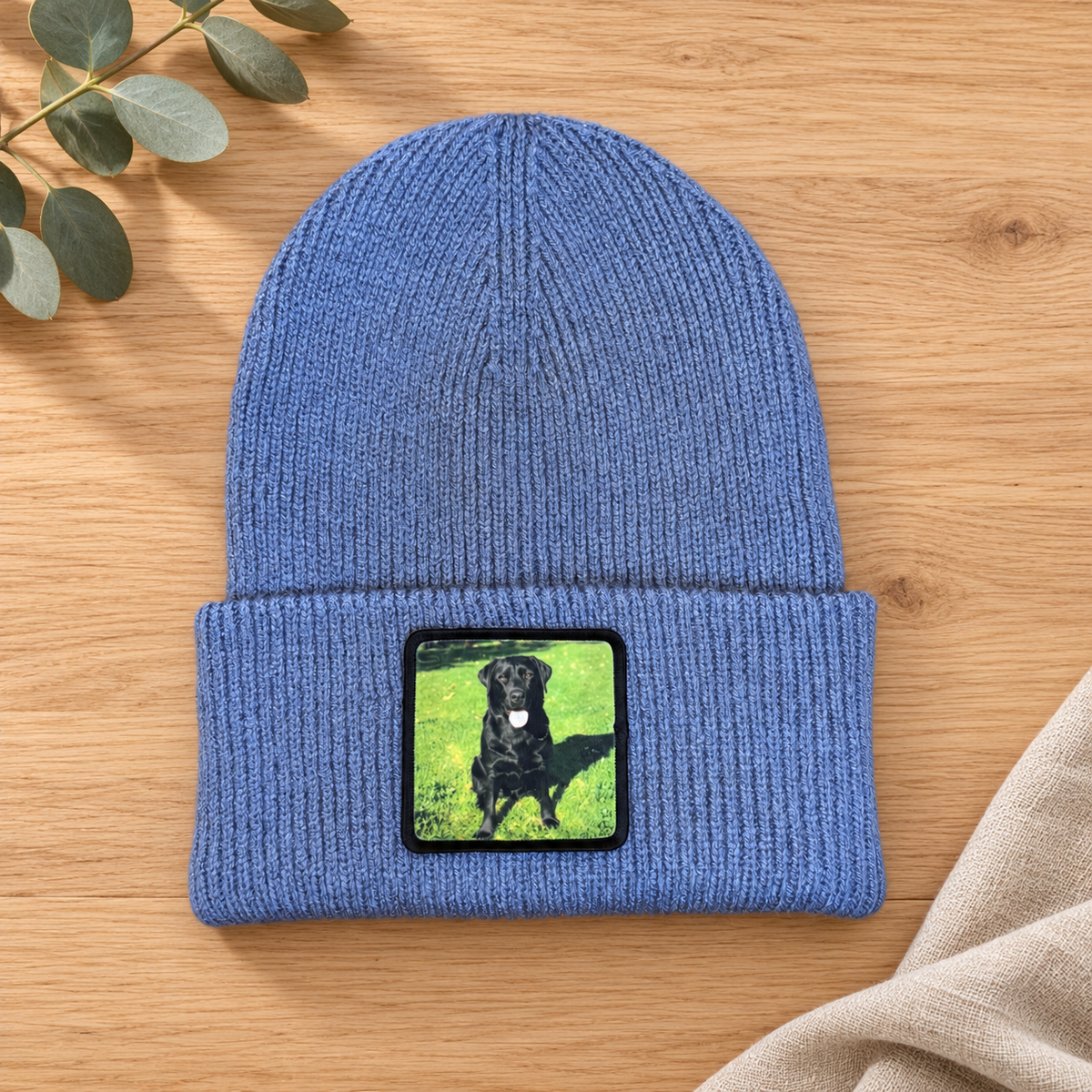 Personalisierte Mütze mit Foto | Individuelle Beanie gestalten