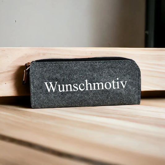 Filztäschchen mit Wunschmotiv