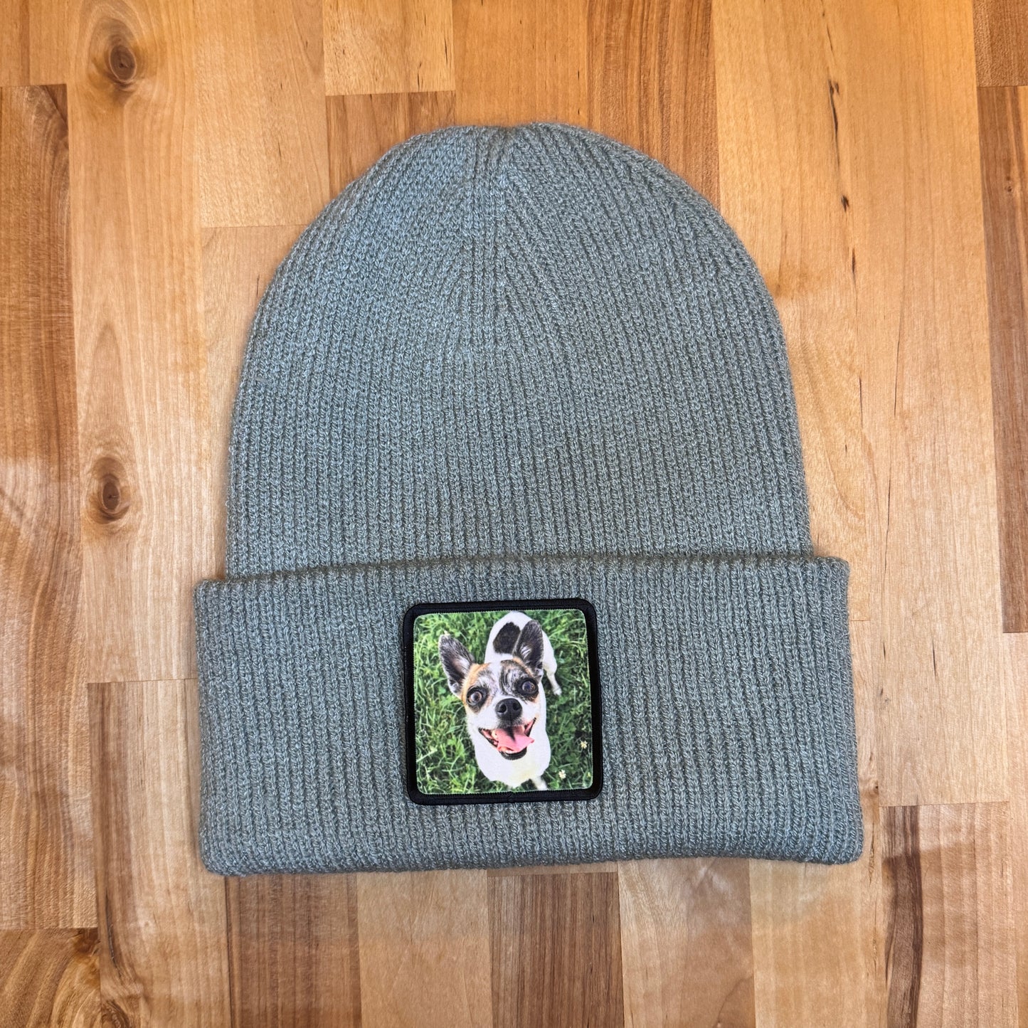 Personalisierte Mütze mit Foto | Individuelle Beanie gestalten