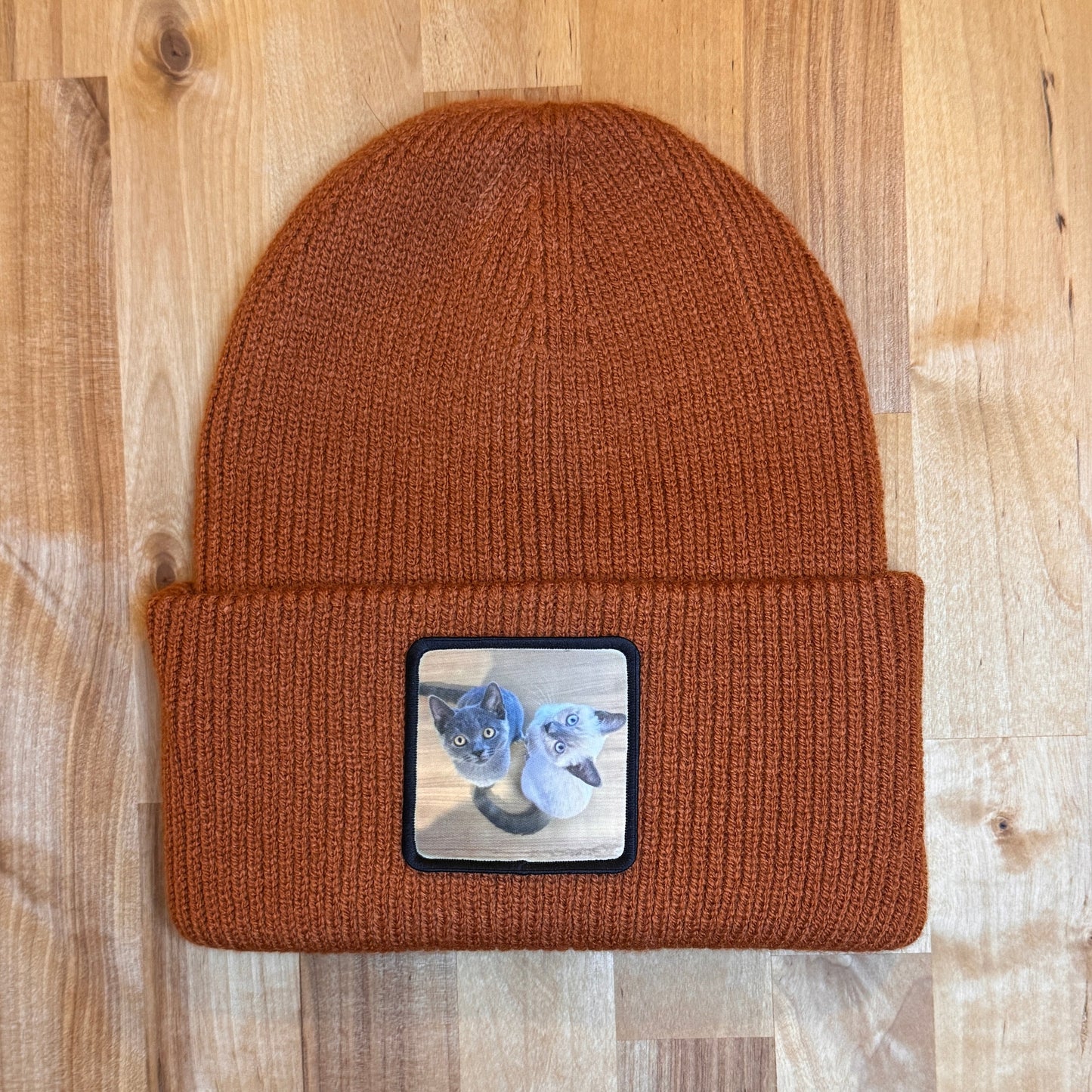 Personalisierte Mütze mit Foto | Individuelle Beanie gestalten
