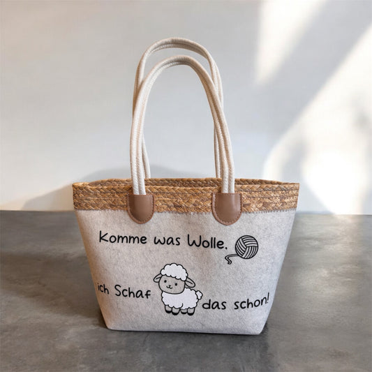 Tasche - Komme was Wolle